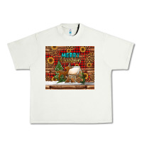Pistachio merry christmas cookies buffalo plaid Urban Heavy Tee - Jasminsmagicworld