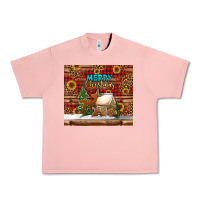 Salmon merry christmas cookies buffalo plaid Urban Heavy Tee - Jasminsmagicworld
