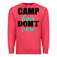 Cardinal Camp Hair Don't Care Black Premium Sweatshirt - Bettercallsaul
