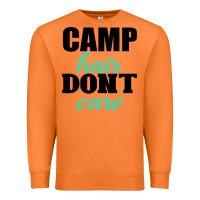 Carrot Camp Hair Don't Care Black Premium Sweatshirt - Bettercallsaul