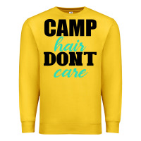 Lemon Camp Hair Don't Care Black Premium Sweatshirt - Bettercallsaul