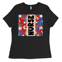 Black american nurse Ladies Tee - Zillion Design Studio