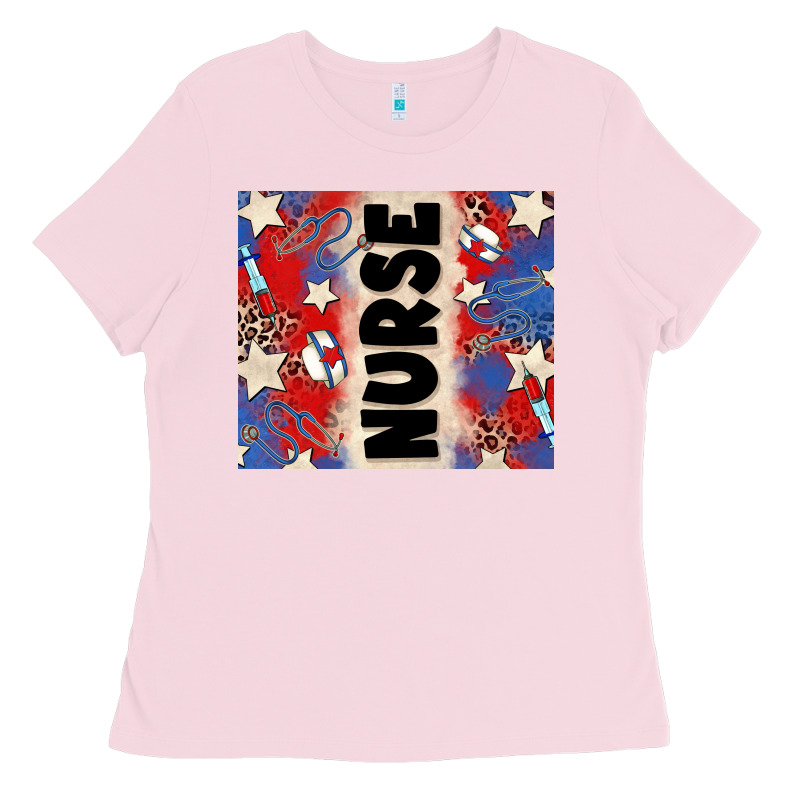 American Nurse Ladies Tee by Zillion Design Studio | Teevron