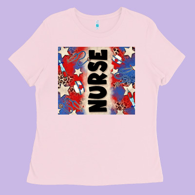 American Nurse Ladies Tee Designed By Zillion Design Studio