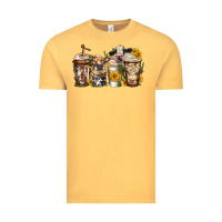 Vintage Mustard cows coffee cups Vintage Tee - Jasminsmagicworld