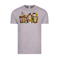 Vintage Zinc cows coffee cups Vintage Tee - Jasminsmagicworld