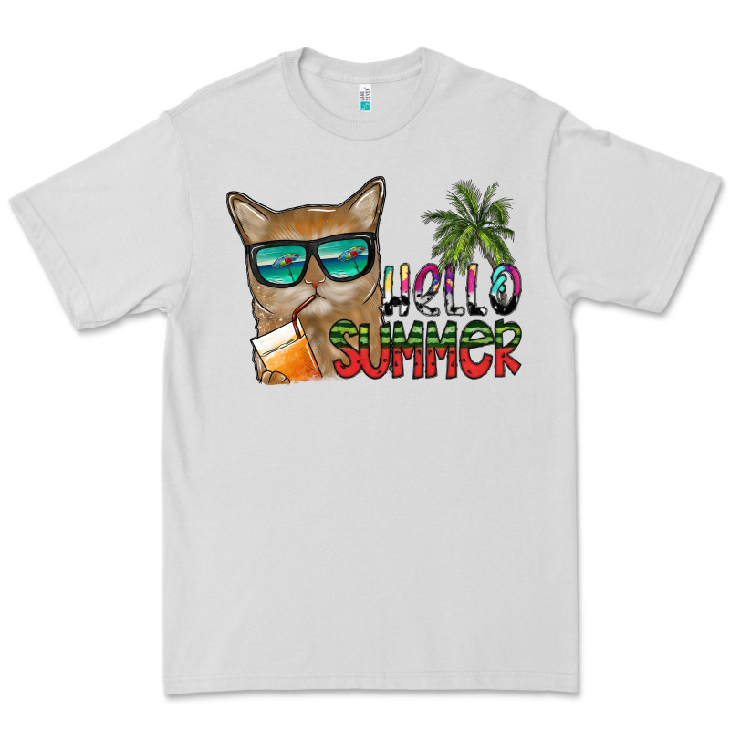 Hello Summer Premium Tee by SublimationCraftShop | Teevron