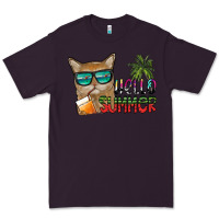 Plum hello summer Premium Tee - SublimationCraftShop