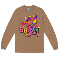 Toasted Coconut support drag pride Long Sleeve Tee - MaliasSmallBusiness