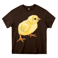 Chocolate Brown chick Heavy Core Tee - RanaPortraitStore