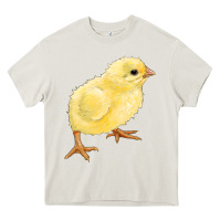 Cream chick Heavy Core Tee - RanaPortraitStore