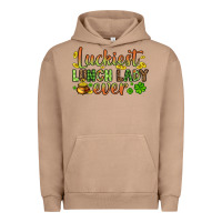 Pigment Burro St. Patrick's Luckiest lunch lady ever Urban Hoodie - OliviaCreatesArt