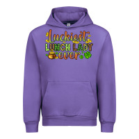 Tulip St. Patrick's Luckiest lunch lady ever Urban Hoodie - OliviaCreatesArt