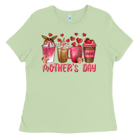 Matcha mothers day coffee cups Ladies Tee - texasbilliewilder