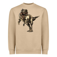 Mushroom Tyrannosaurus T rex Heavyweight Sweatshirt - LillyAllenDesigns