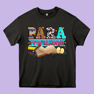 Paraprofessional Heavy Core Tee Designed By Zillion Design Studio