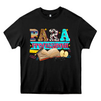 Black paraprofessional Heavy Core Tee - Zillion Design Studio