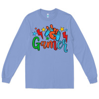 Colony Blue gamer Long Sleeve Tee - JahusDesignShop