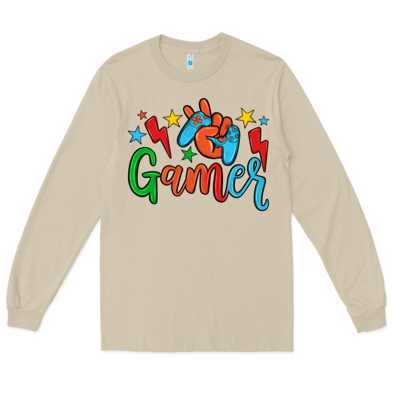 Gamer Long Sleeve Tee by JahusDesignShop | Teevron