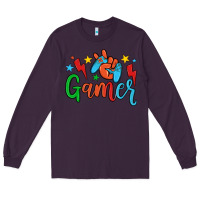 Plum gamer Long Sleeve Tee - JahusDesignShop