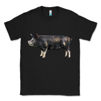 Black berkshire pig Classic Tee - LillyAllenDesigns