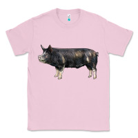 Bubblegum Pink berkshire pig Classic Tee - LillyAllenDesigns
