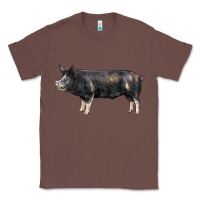 Chestnut berkshire pig Classic Tee - LillyAllenDesigns
