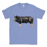 Colony Blue berkshire pig Classic Tee - LillyAllenDesigns