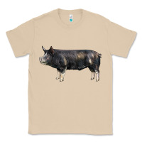 Mushroom berkshire pig Classic Tee - LillyAllenDesigns