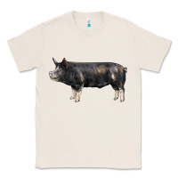 Natural berkshire pig Classic Tee - LillyAllenDesigns