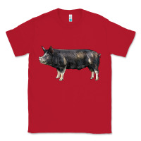 Red berkshire pig Classic Tee - LillyAllenDesigns