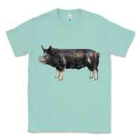 Seafoam berkshire pig Classic Tee - LillyAllenDesigns