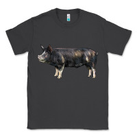 Smoke berkshire pig Classic Tee - LillyAllenDesigns