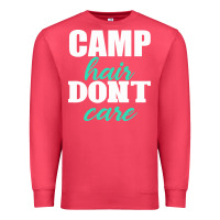 Cardinal Camp Hair Don't Care Black Premium Sweatshirt - Bettercallsaul