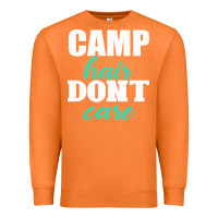Carrot Camp Hair Don't Care Black Premium Sweatshirt - Bettercallsaul