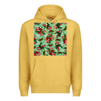 Antique Gold Christmas candy cane Premium Hoodie - NancyCooperArtShop