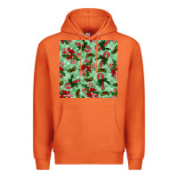 Carrot Christmas candy cane Premium Hoodie - NancyCooperArtShop