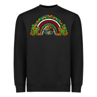 Black mexican flag cactus and sunflowers rainbow Heavyweight Sweatshirt - Jasminsmagicworld