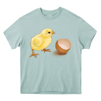 Arona chick with egg Heavy Core Tee - RanaPortraitStore