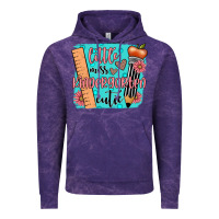 Cloud Purple little miss kindergarten cutie Vintage Hoodie - JahusDesignShop
