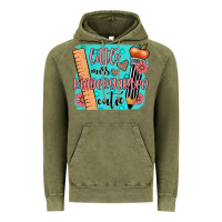 Vintage Olive little miss kindergarten cutie Vintage Hoodie - JahusDesignShop