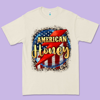 American Honey 4th Of July Premium Tee Designed By Cowgirlartshop