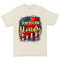 Bone American honey 4th of july Premium Tee - CowGirlArtShop
