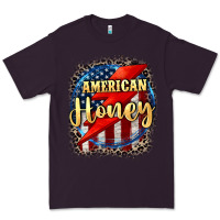 Plum American honey 4th of july Premium Tee - CowGirlArtShop