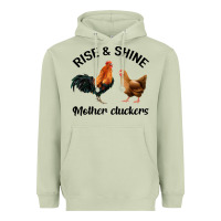 Matcha Rise and Shine Mother Cluckers Heavyweight Hoodie - Bettercallsaul