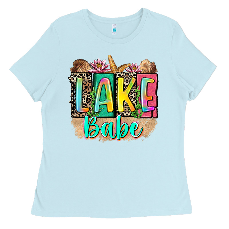Lake Babe Ladies Tee by Zillion Design Studio | Teevron