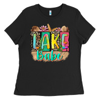 Black lake babe Ladies Tee - Zillion Design Studio