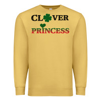 Antique Gold Clover Princess Premium Sweatshirt - Bettercallsaul