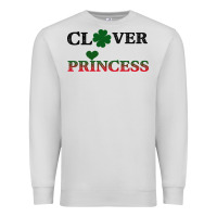 Dove Grey Clover Princess Premium Sweatshirt - Bettercallsaul
