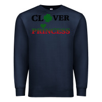 Navy Clover Princess Premium Sweatshirt - Bettercallsaul